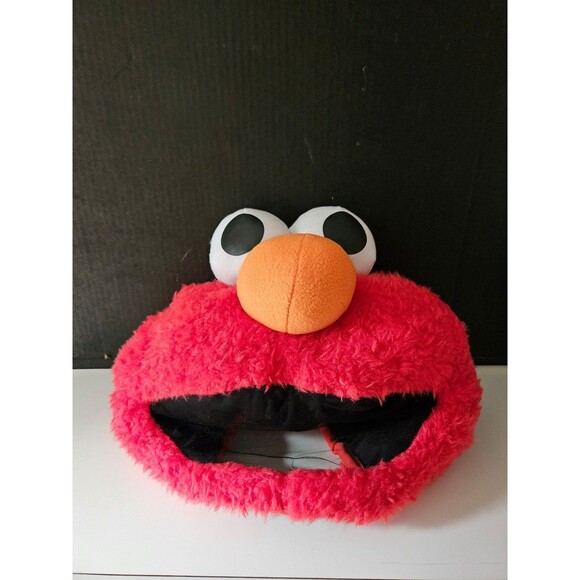 Official licensed Sesame Street Elmo costume fuzzy full body mask one size - Picture 2 of 6
